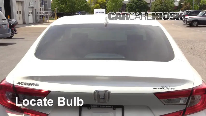 2019 Honda Accord Sport 2.0L 4 Cyl. Turbo Lights Center Brake Light (replace bulb)